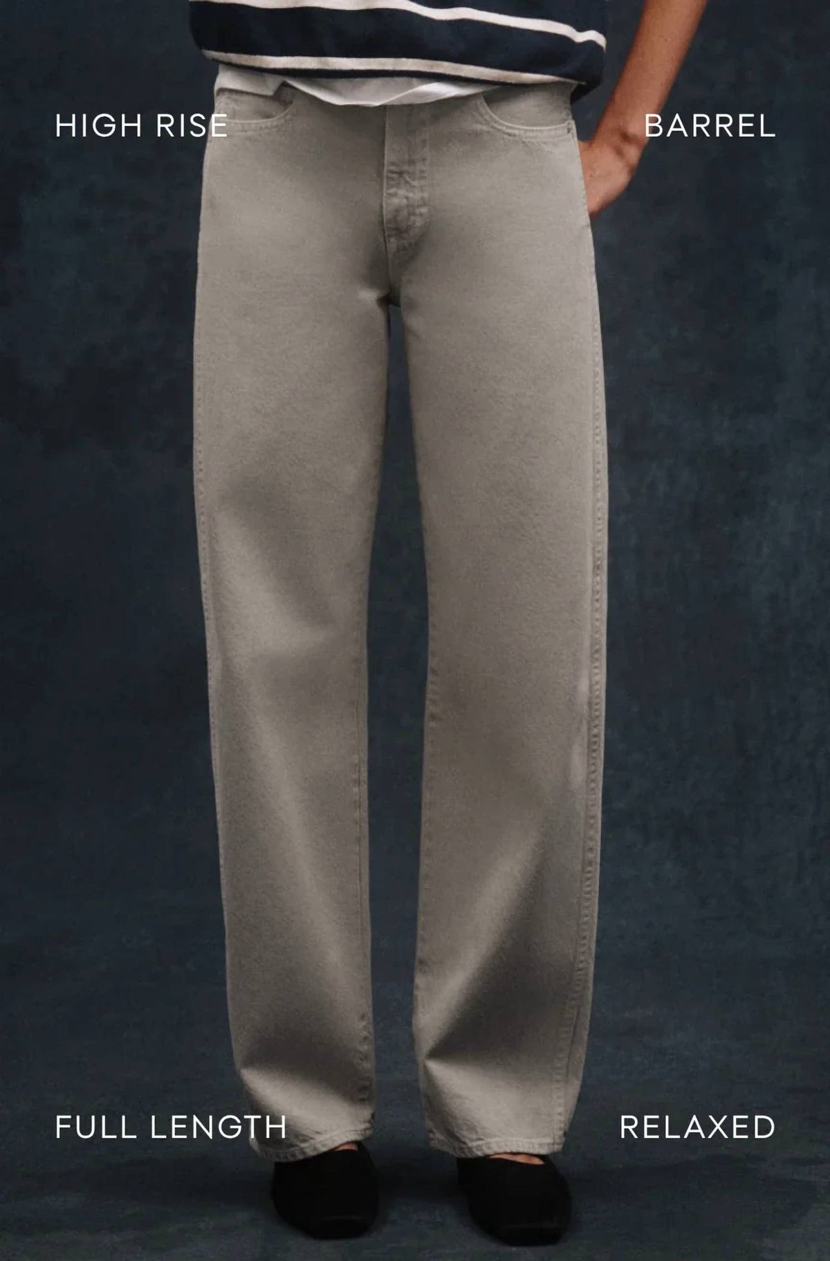 Amo Denim - Christie High Rise Barrel Jean