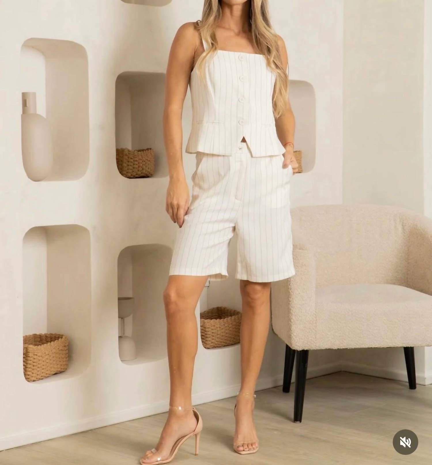 Have - Tati Striped Short Set