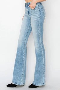 Risen - High-rise Bootcut Western Jeans