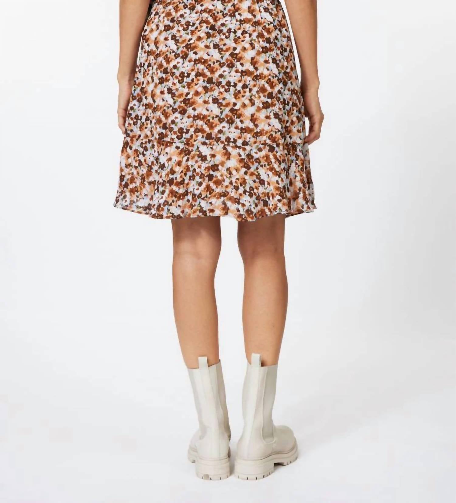 Esqualo - Patsy Ruffle Midi Skirt