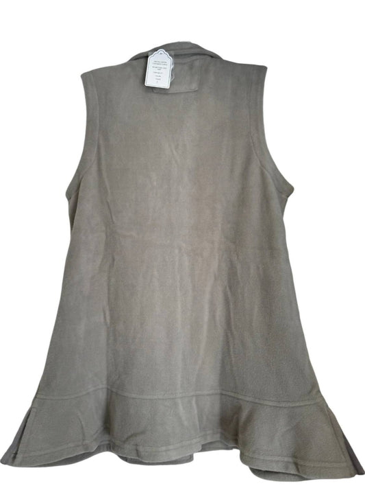 Wild Palms - Women's Big Button Long Vest