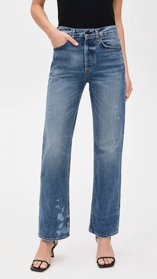 Askk Ny - Rosebowl Straight Leg Jeans