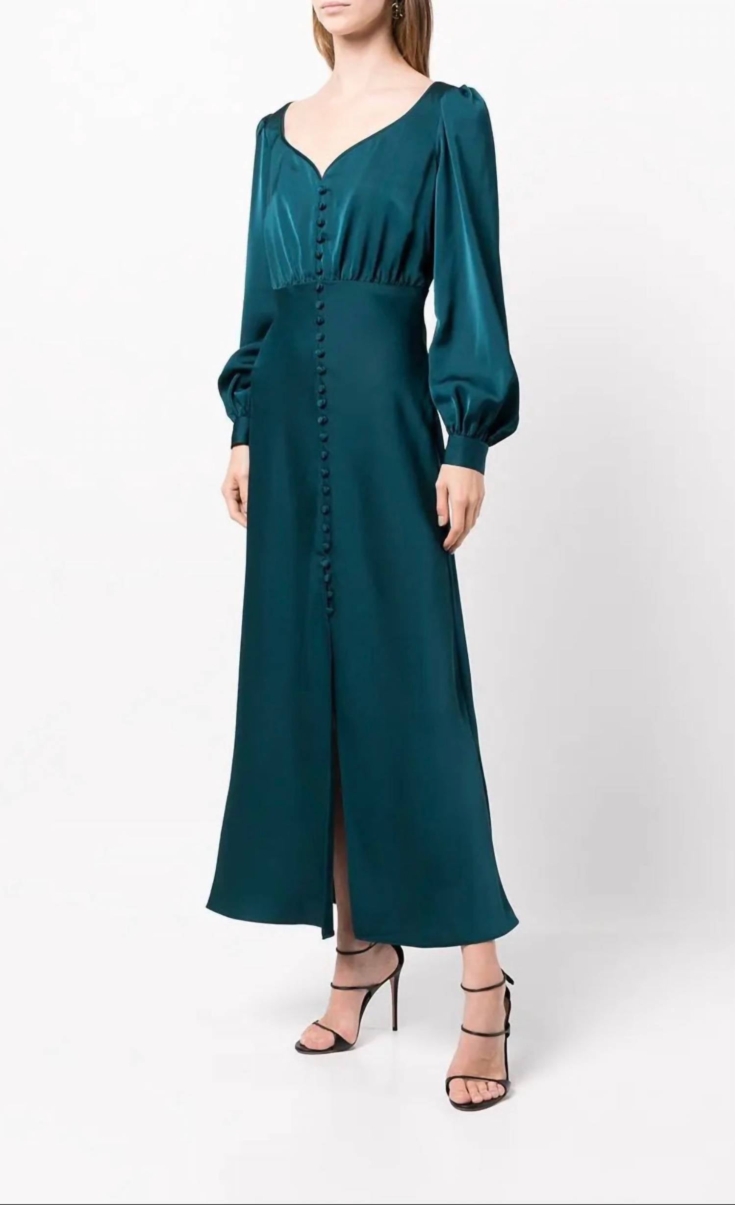 Sachin & Babi - Amy Satin Midi Dress