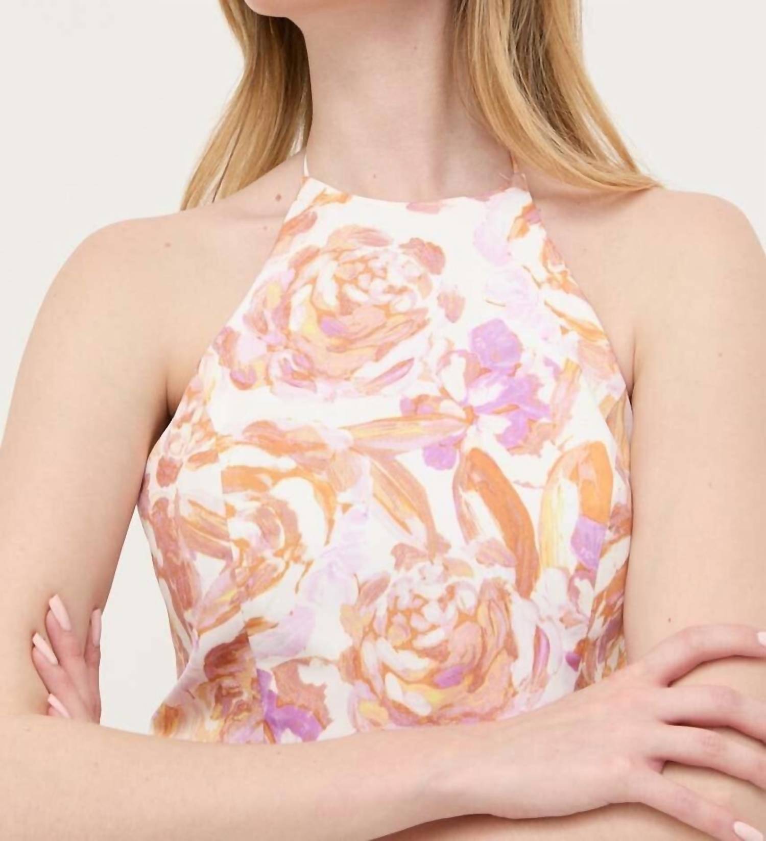 BARDOT Verve Midi Dress in tropical floral - women's dress - view 4