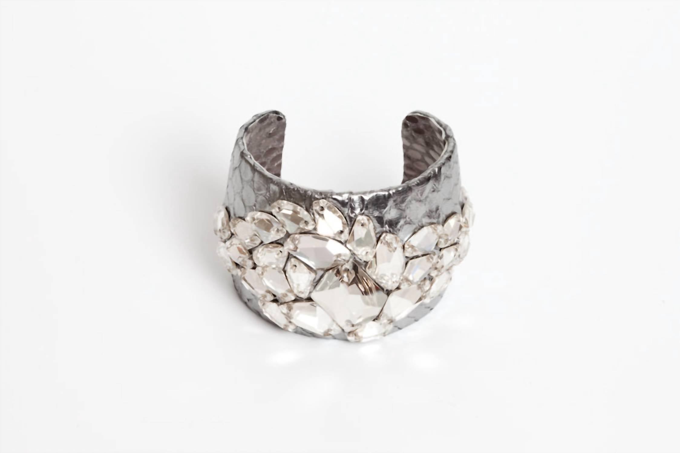 Avenue Chic - Women's Python Cosmic Large Cuff