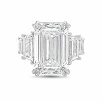 Diana M Jewels - Women's Emerald Lab-Grown Diamond Fashion Ring (8.00 Ct) - Elegant Plus