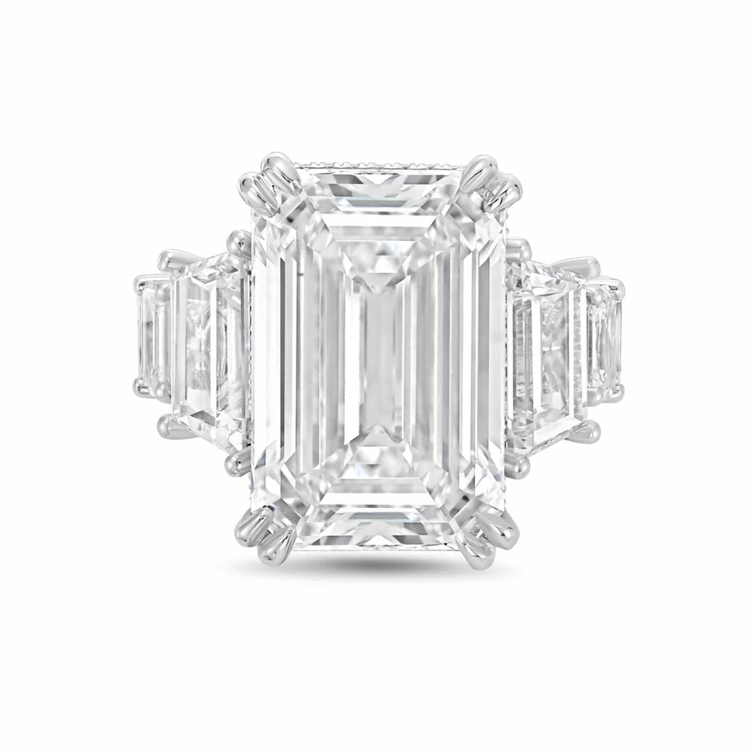Diana M Jewels - Women's Emerald Lab-Grown Diamond Fashion Ring (8.00 Ct) - Elegant Plus
