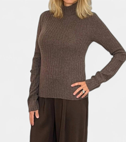 Sprwmn - Heavy Cashmere Mock Neck Sweater