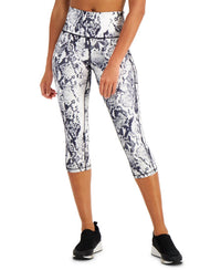 Ideology - Print Embossed Cropped Leggings