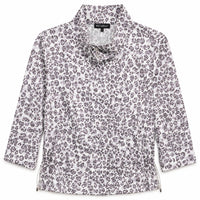 Picadilly - Leopard Print Zip Front Jacket