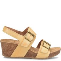 Comfortiva Women's Erlina Sandals in yellow - women's sandal - detail view