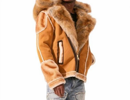 Jordan Craig - El Jefe Shearling Moto Jacket