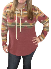 Honeyme - Aztec Hoodie