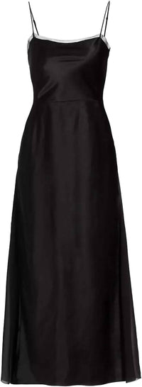 Vince - Sheer Panelled Slip Dress