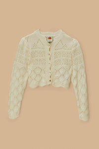 Farm Rio - Mix Lace Stitch Cardigan