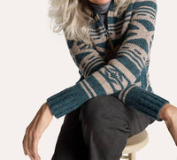 Pendleton - Graphic Shetland Collection Zip Cardigan