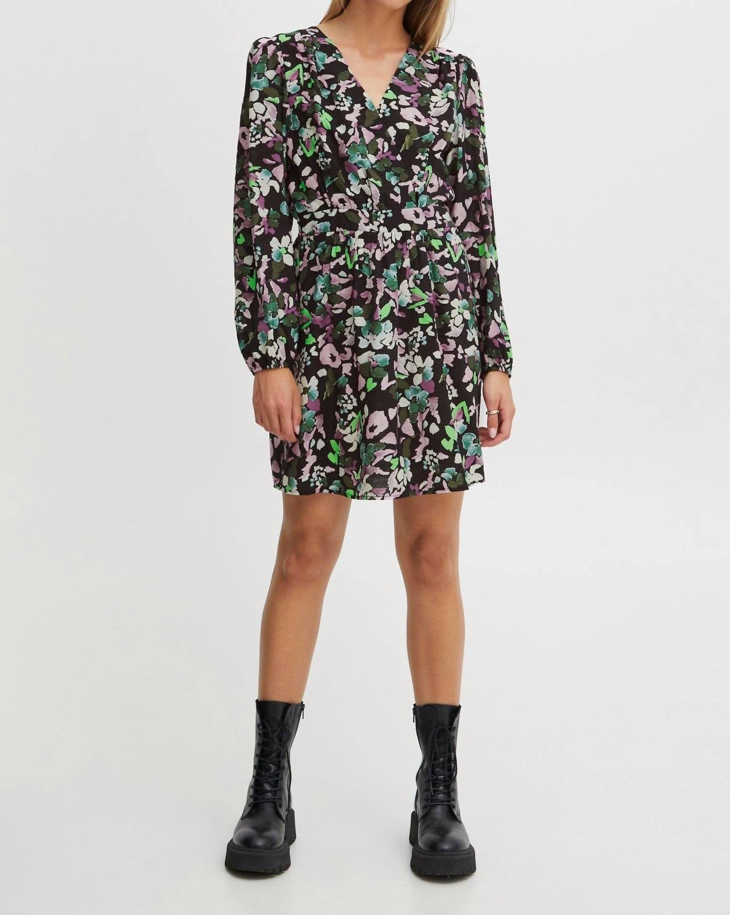 Ichi - Cratzo Mini Dress