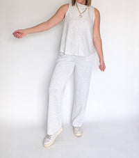 Karlie Scuba Mockneck Top in grey - women's shirt - view 4