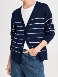 525 America - Sarah Relax Stripe Cardigan