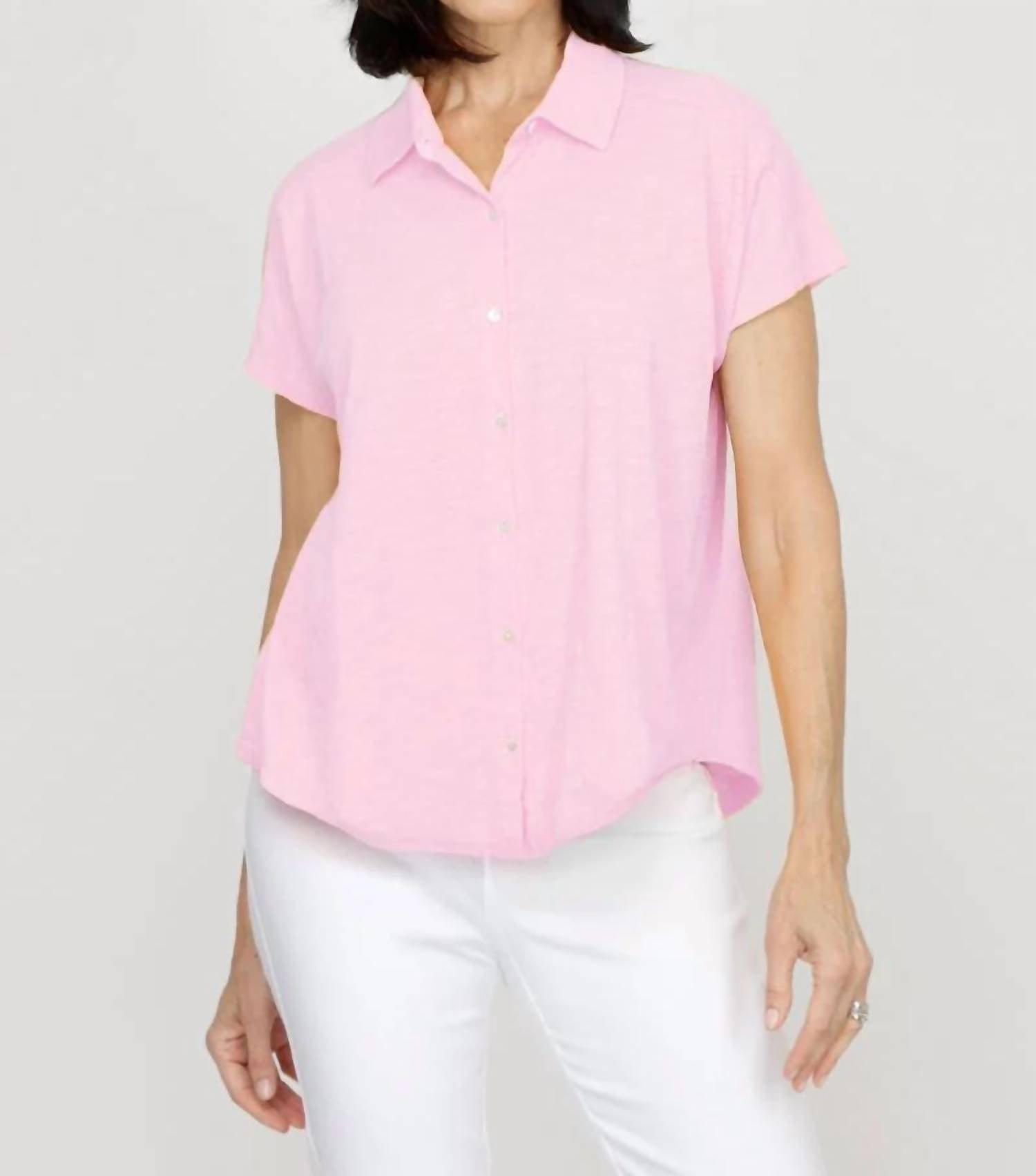 Elliott Lauren - Button Front Tee