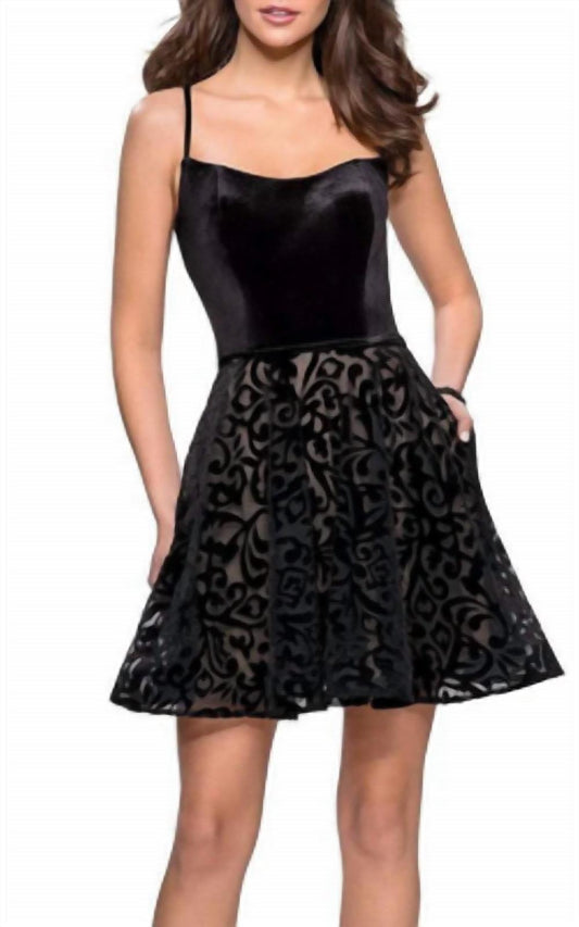 La Femme - Velvet Dress