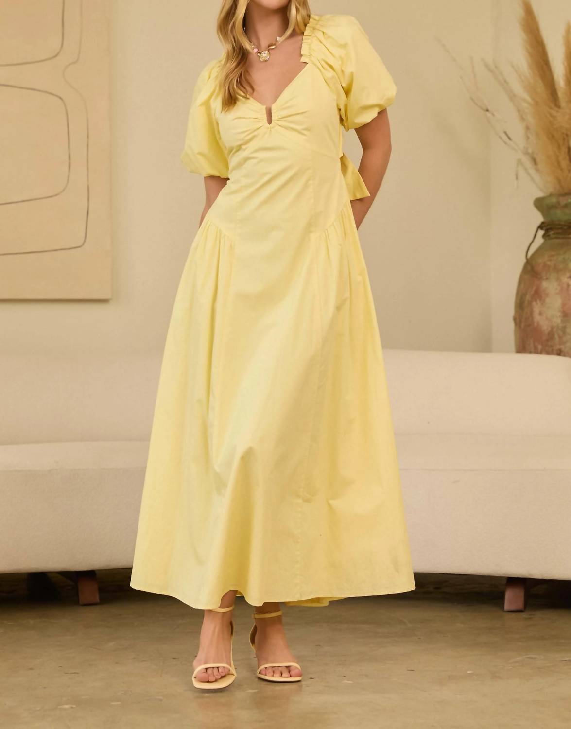 Skies Are Blue - Chasing Sunshine Maxi Dress