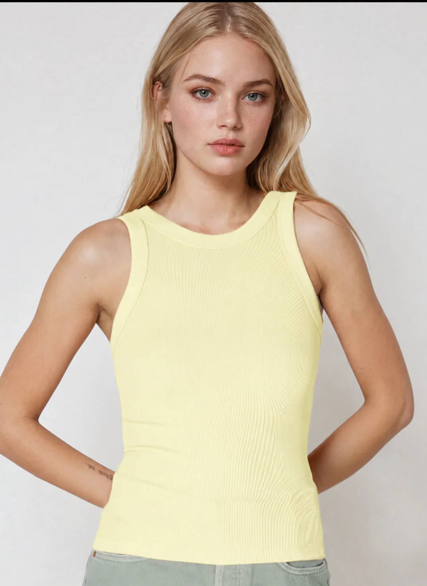 Nikibiki - Reversible Ribbed Tank Top