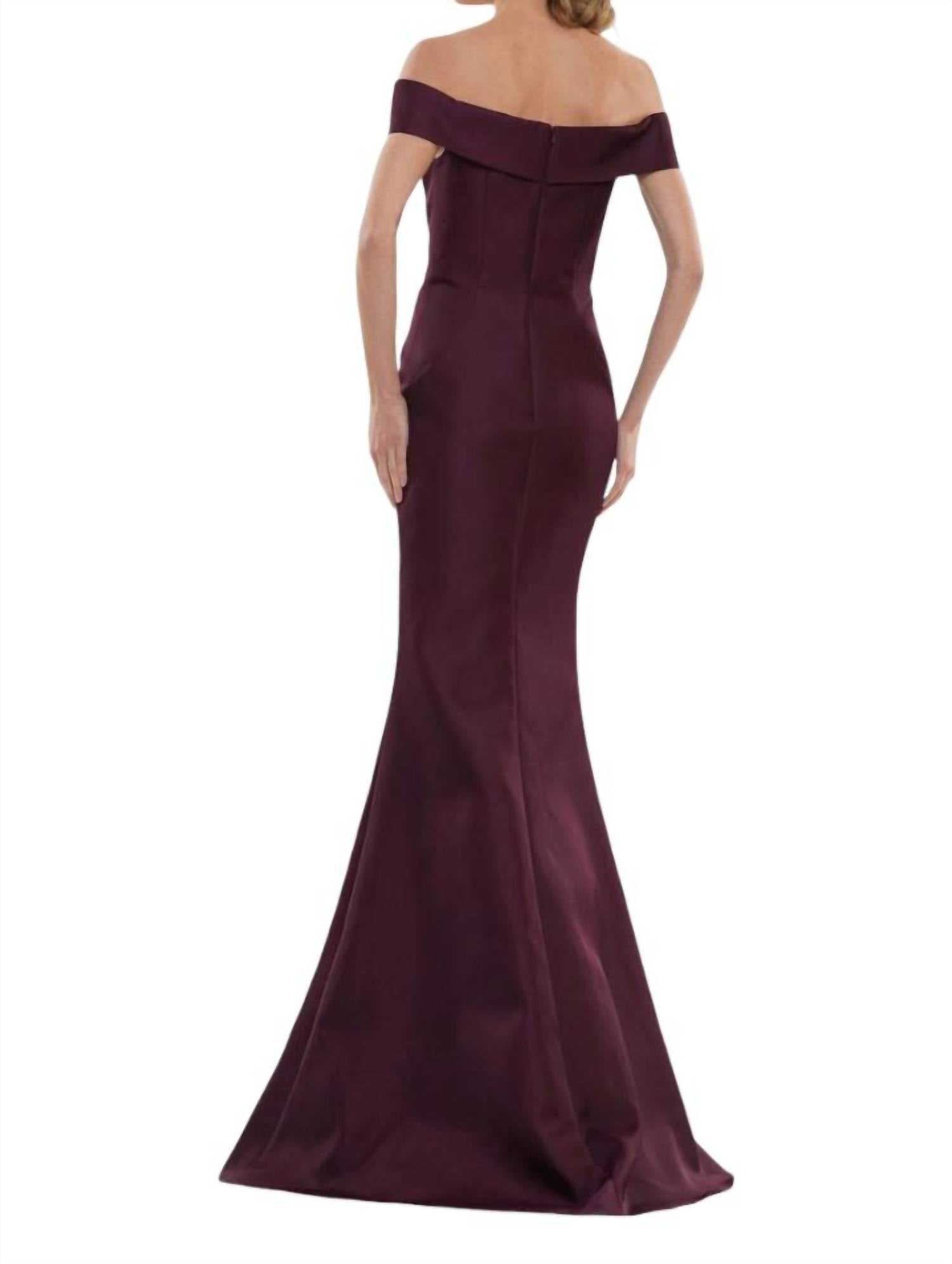 Colors Dress - Off Shoulder Gown