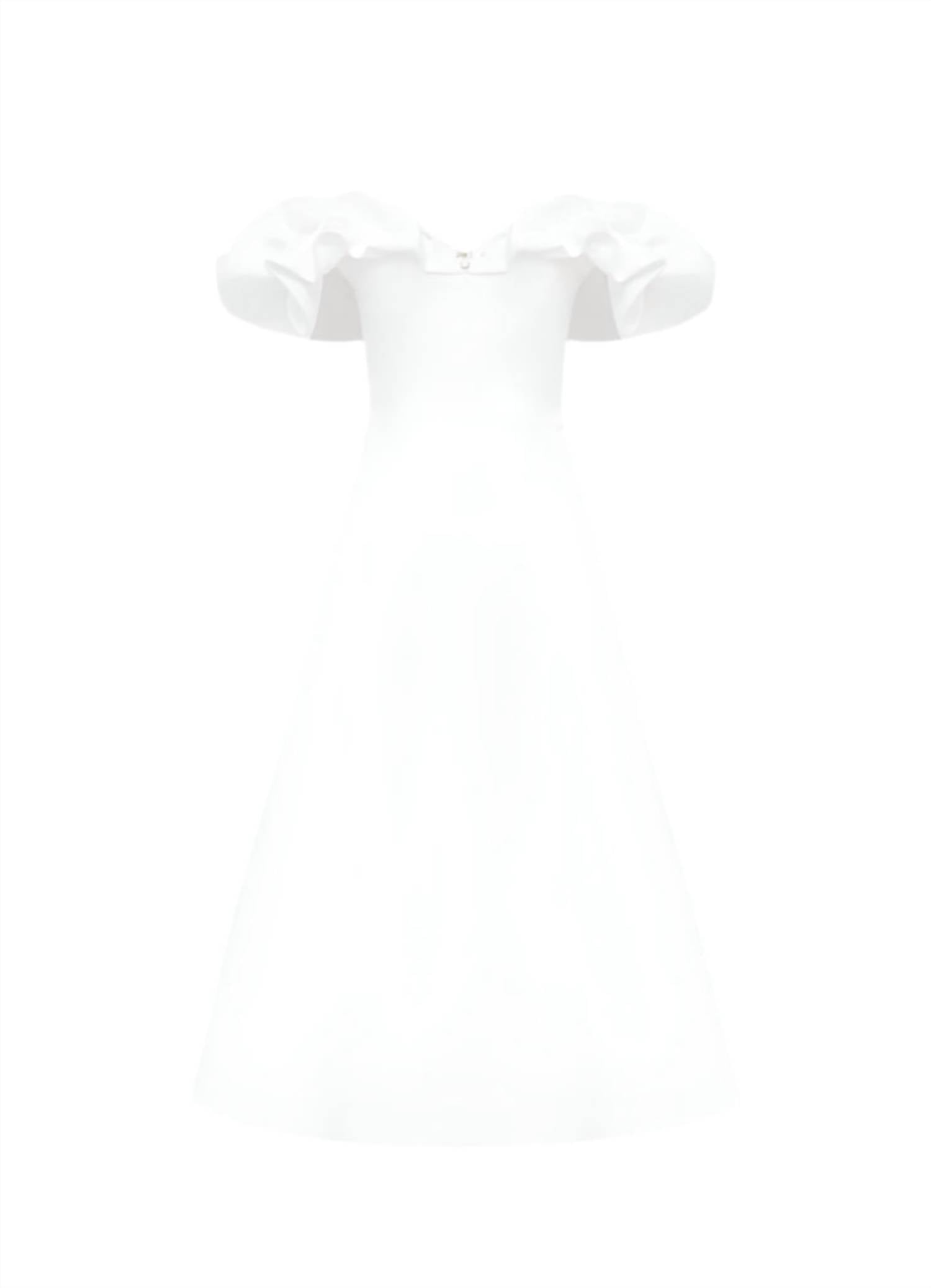 Leo Lin - Annie Off Shoulder Frill Midi Dress