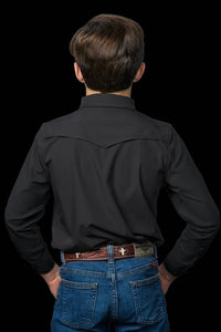 Ferrell - Kid's Long Sleeve Snap Shirt