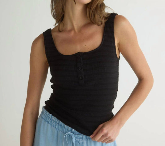 Bella Dahl - Women's Henley Tank Top