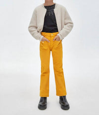 Mayoral - Stud Pocket Flare Trouser Pants