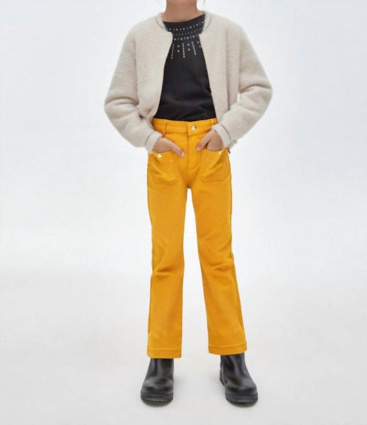 Mayoral - Stud Pocket Flare Trouser Pants