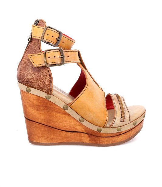 Bedstu - Women's Princess Wedge Sandal