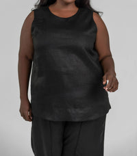 Adriana Contreras - Ava Linen Tank Top - Plus