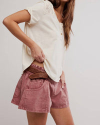 Free People - Heirloom Henley Top