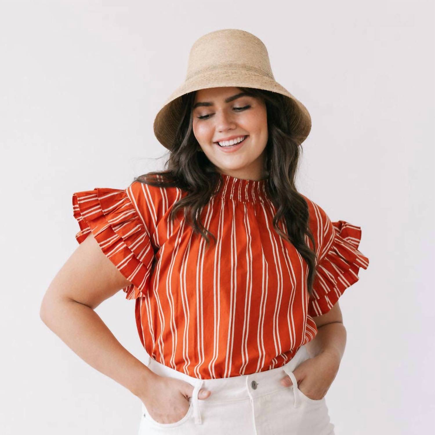 Sunshine Tienda - Women's Birdie Palm Bucket Hat