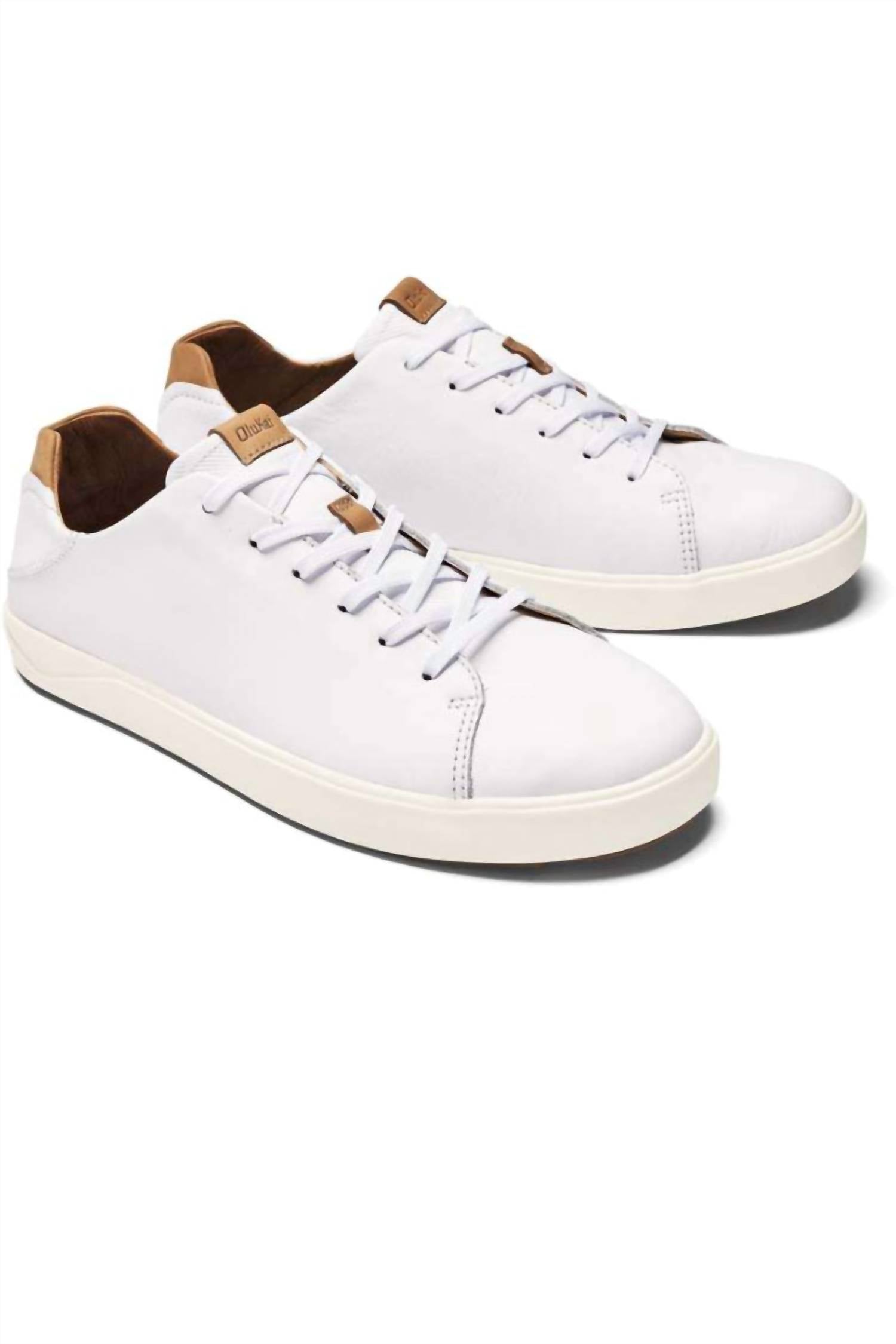 Olukai - Men's Lae‘ahi Lī ‘ili Waterproof Leather Sneakers