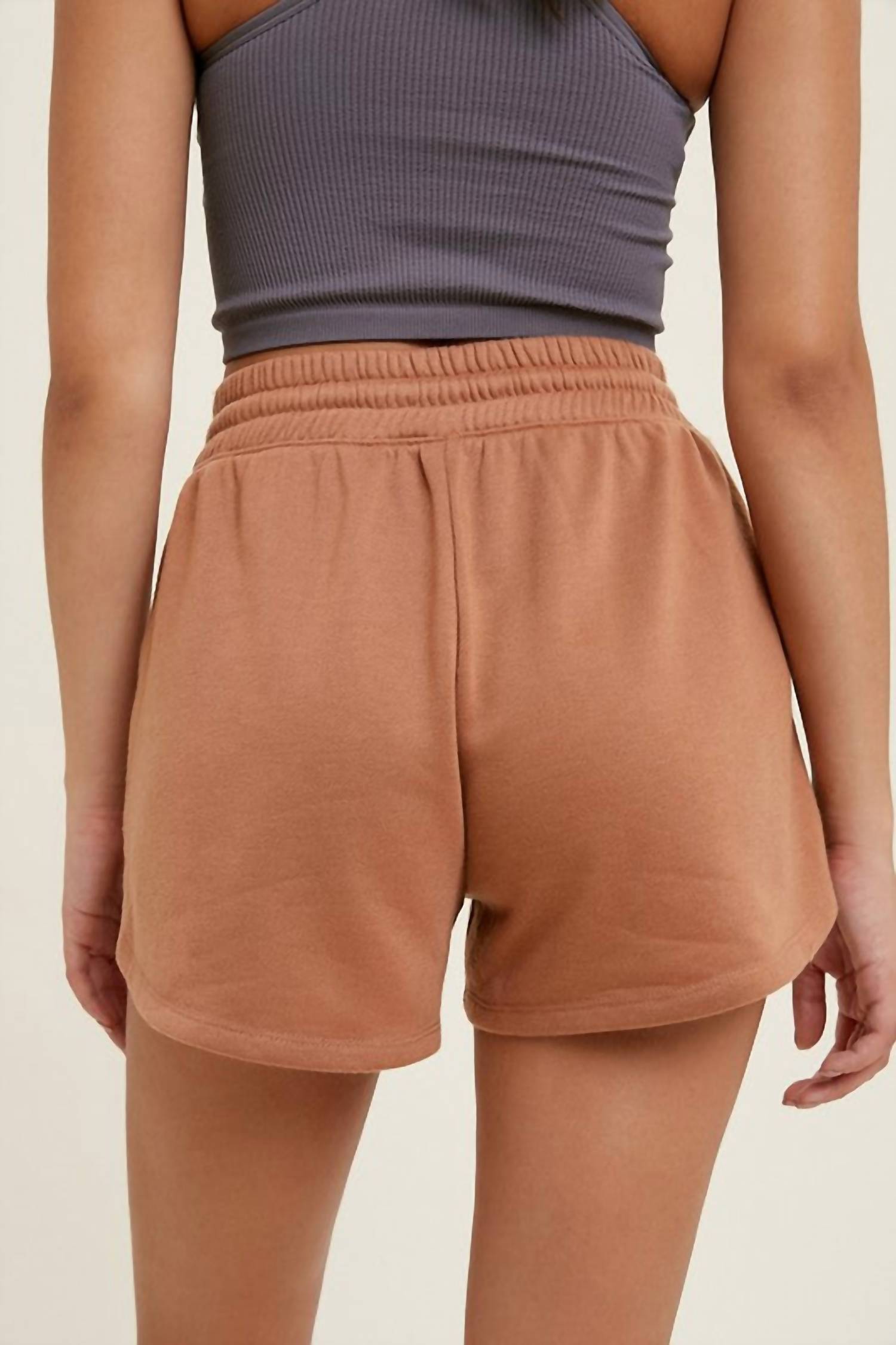Wishlist - French Terry Dolphin Hem Shorts