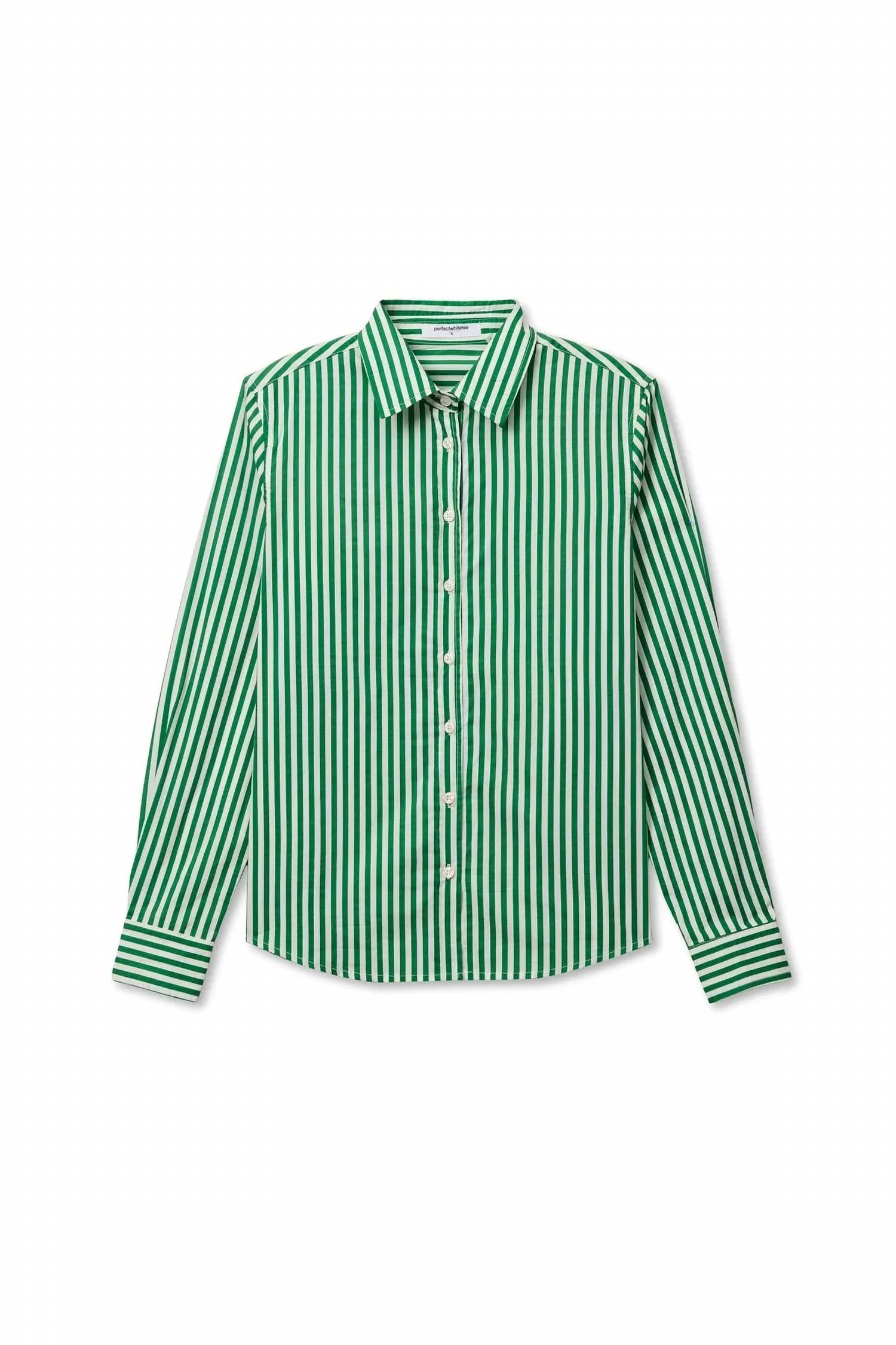 Perfectwhitetee - Gisele Button Up Shirt