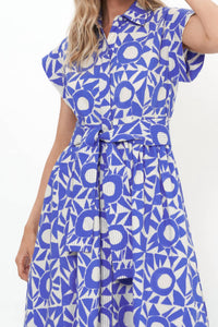 Oliphant - Belted Shirt Dress