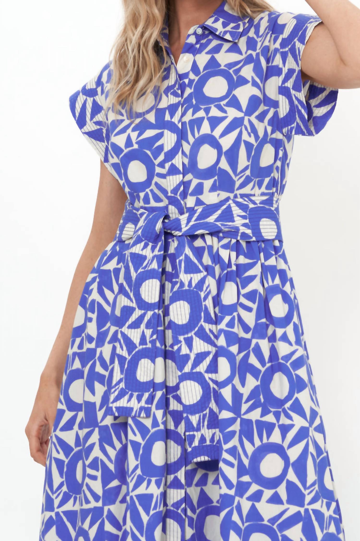 Oliphant - Belted Shirt Dress