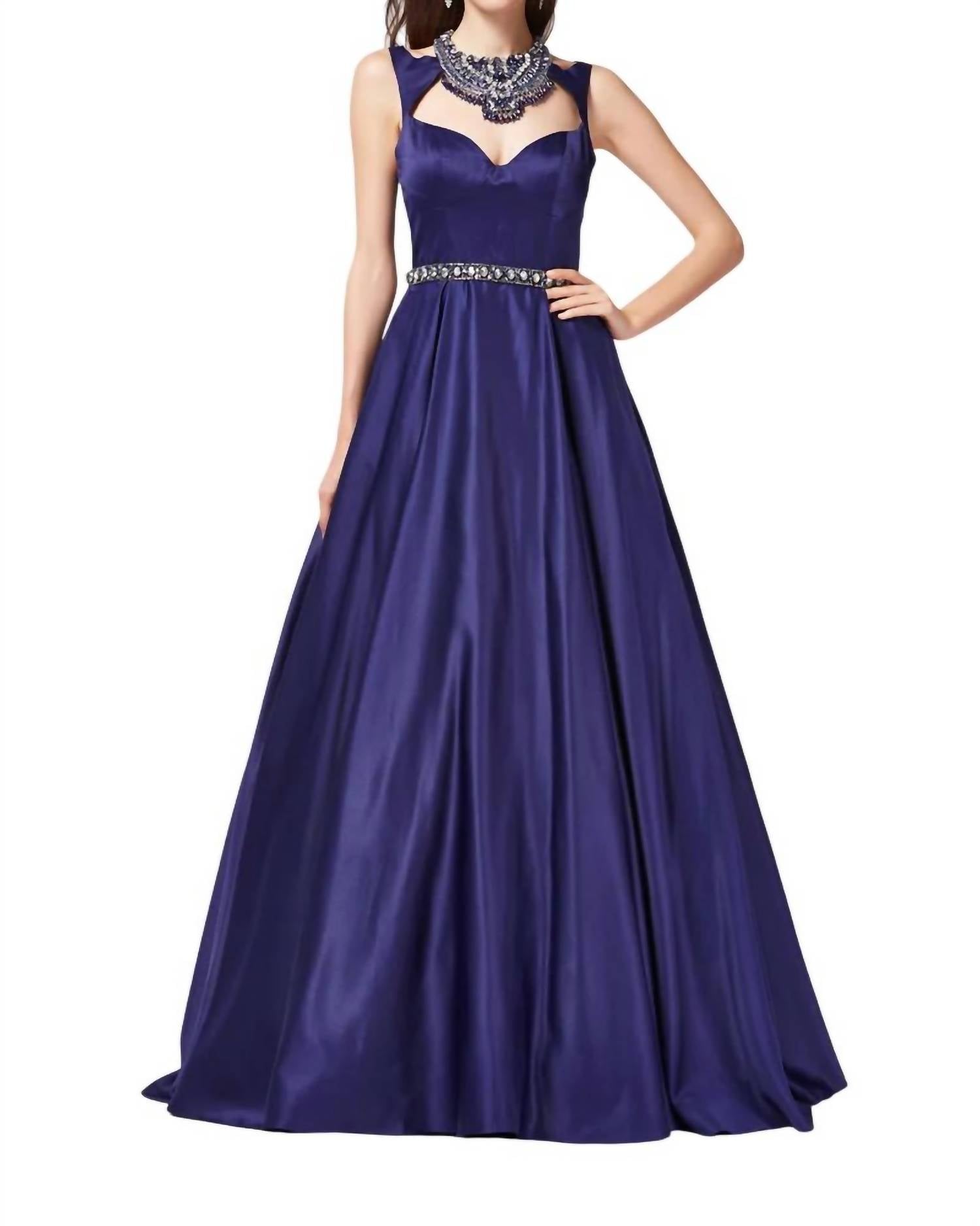 Angela & Alison - Rhinestone Prom Dress