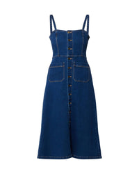 Rolla'S - Mara Button Down Denim Midi Dress