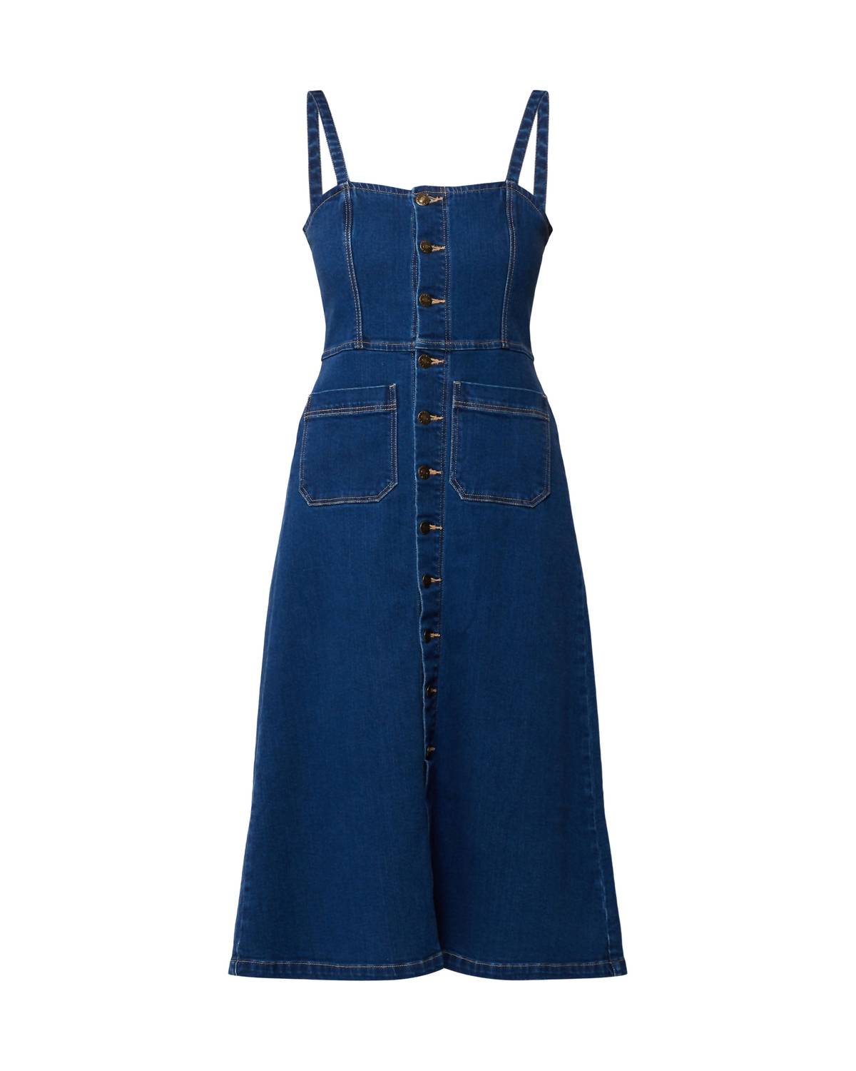 Rolla'S - Mara Button Down Denim Midi Dress