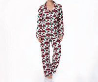 Kickee - Long Sleeve Collared Pajama Set