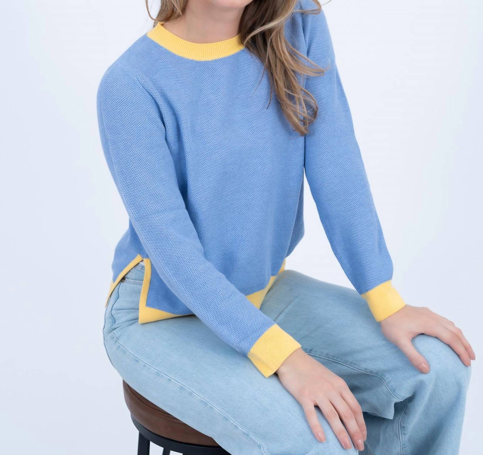 Burgess Sweaters - Bea Seed Stitch Sweater