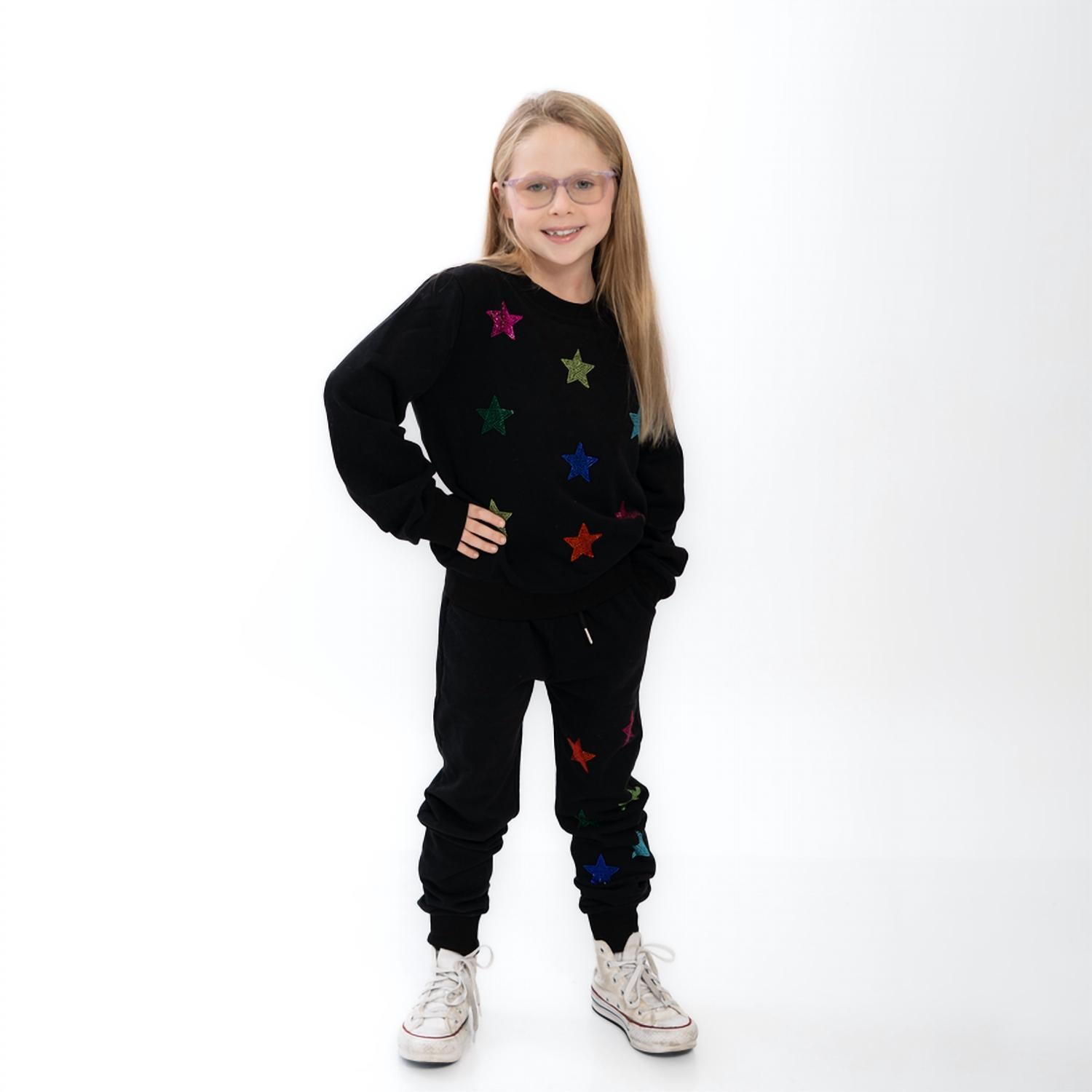 Tweenstyle - Girl's Stars Set Sweatshirt