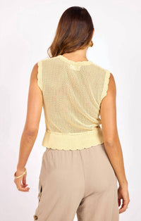 Sage The Label - Dawn Sweater Tank Top