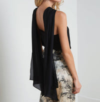 L'Agence - Riviera Silk Halter Top